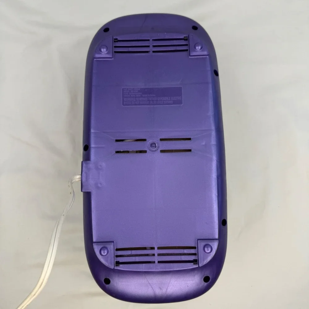 Hot Shot Tools Professional Hair Setter 20 Flocked Rollers Purple Tested Works